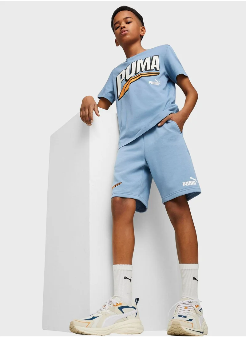 PUMA Kids Essential Mid 90S Shorts