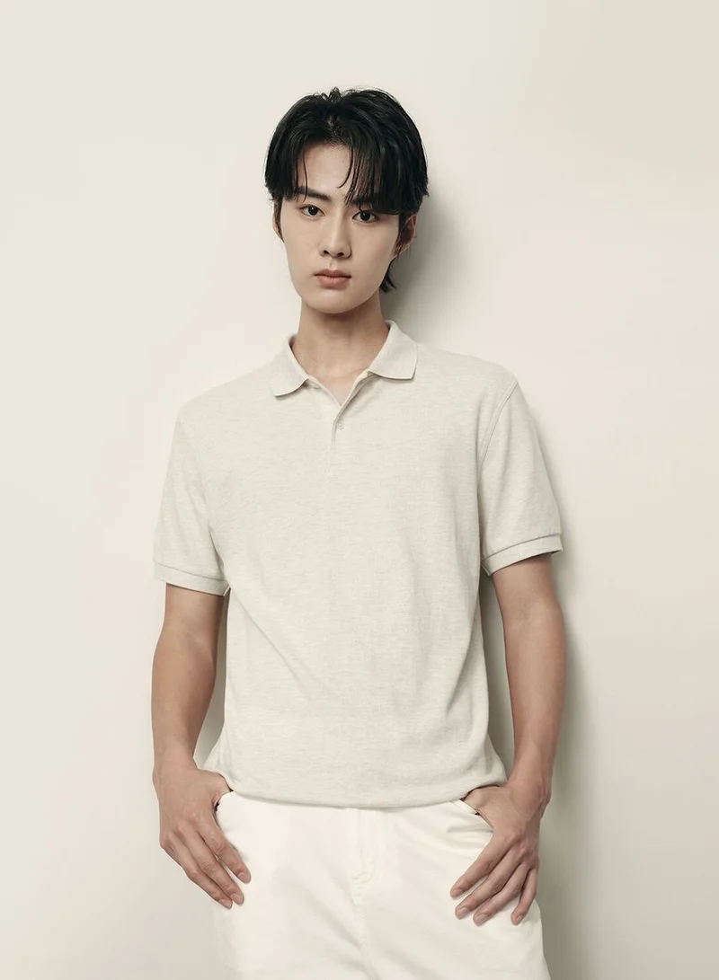 Men's Polo Shirt: Cotton Pique, Short Sleeve | Korea Collection