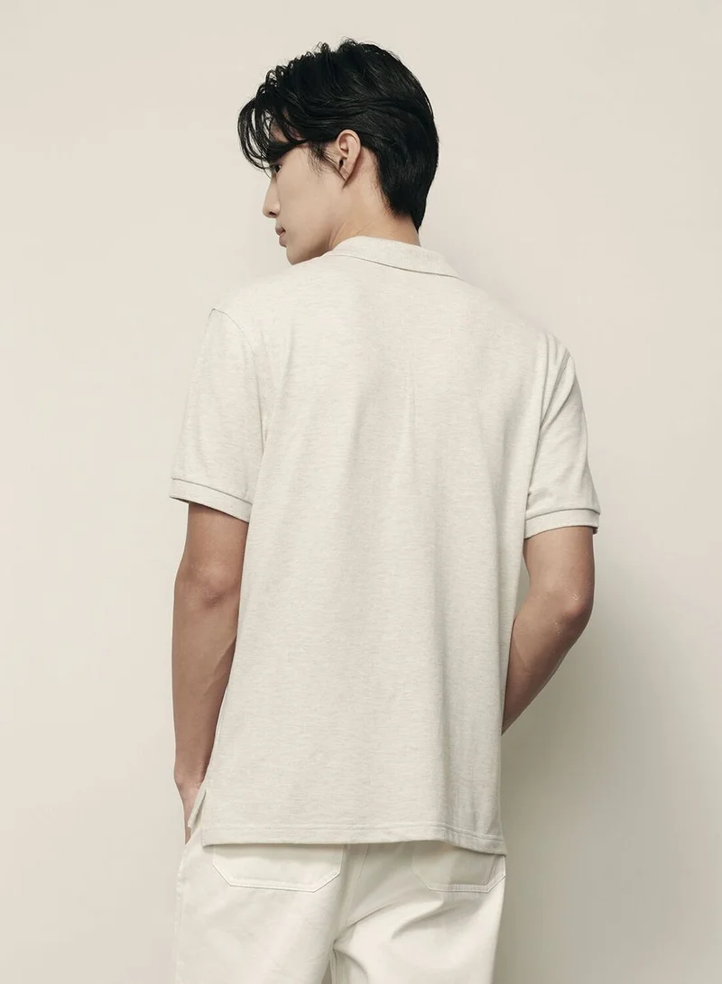 GIORDANO  Men's Polo Shirt: Cotton Pique, Short Sleeve | Korea Collection for Men | Best Price UAE