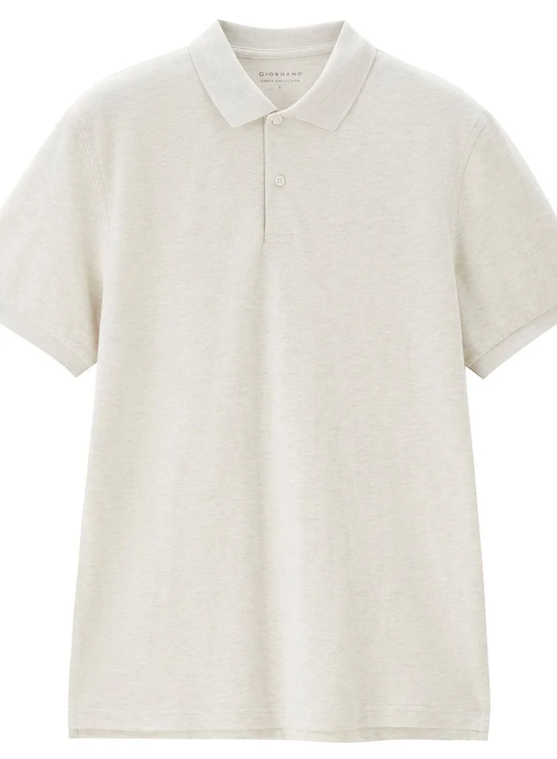 GIORDANO  Men's Polo Shirt: Cotton Pique, Short Sleeve | Korea Collection for Men | Best Price UAE