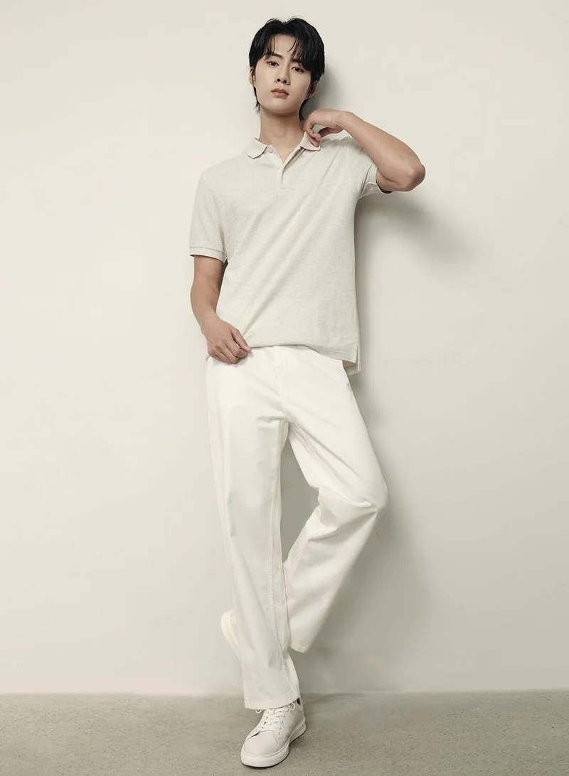 GIORDANO  Men's Polo Shirt: Cotton Pique, Short Sleeve | Korea Collection for Men | Best Price UAE