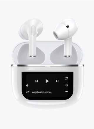 Wonder TWS Earphone with Touch Screen / Remote Camera Trigger / Integrated Flashlight / 4H Music Playback Time / Bluetooth V5.4 - White - pzsku/ZABFAF81FD8DD83558F68Z/45/_/1720681989/a14a231b-d869-4a3c-bfd5-5bc78d1e1485