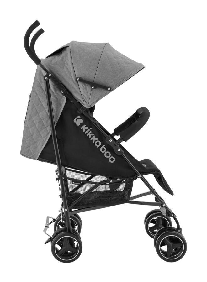 KIKKABOO Beetle Pushchair 2023 Grey - Image 4