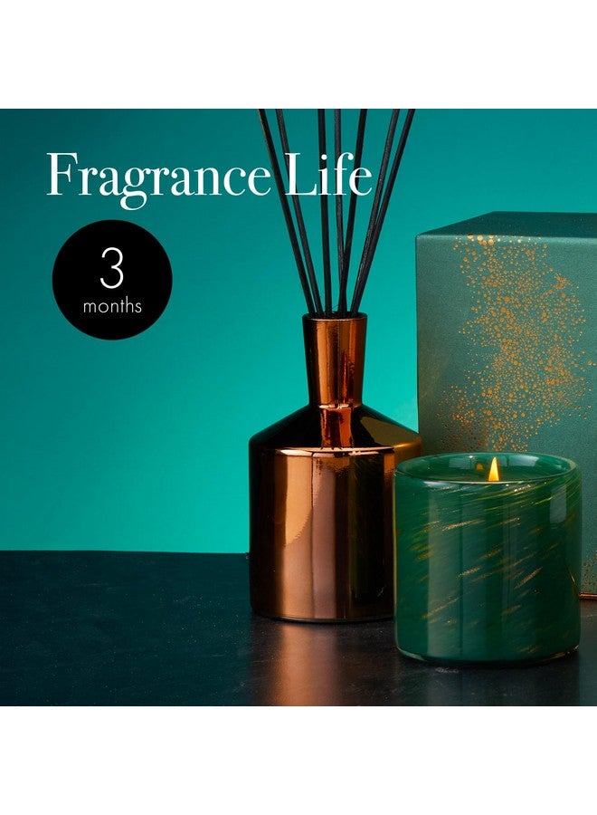 Lafco New York Woodland Spruce Classic Candle & Diffuser 2024 Holiday Gift Set - Reusable Glass Vessels - Made In The Usa - Image 5