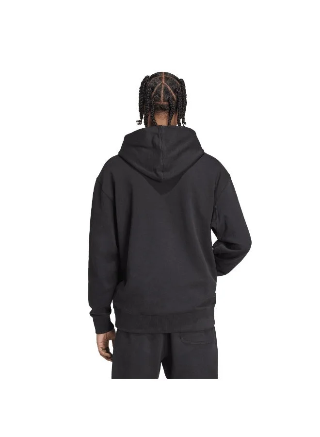 Adidas black ALL SZN French Terry Hoodie for Men | Best Price UAE