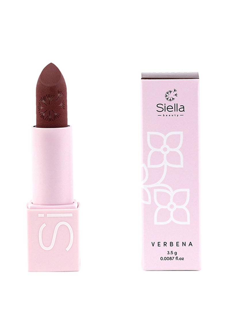 Siella Beauty Verbena Flower Power Matte Lipstick Upto 10hr Long Lasting Lipstick, Made In Italy  - Image 2
