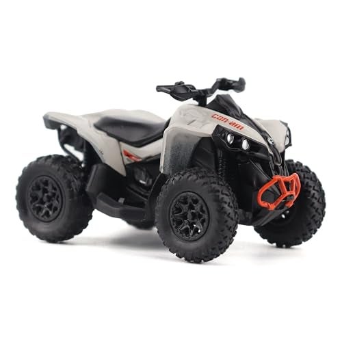 Diecast Masters BRP Bombardier Models 132 Scale Diecast Replica CanAm Renegarde X XC 1000R Chalk Gray Magma Red Item 60008 - Image 5