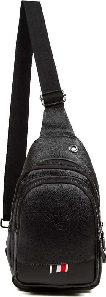 Newish Polo Water Resistant Cross Shoulder and Chest Bag Freebag