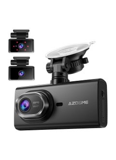 M560 3 Channel Dash Cam Built In WiFi & GPS Car Camera With 64G eMMC