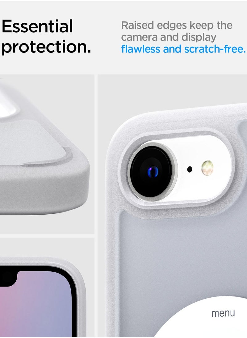 Ultra Hybrid MagFit for iPhone 16e Case Cover with MagSafe (2025) - Classic Silver