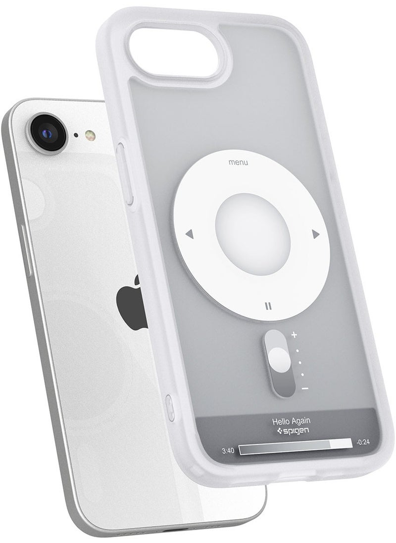 Ultra Hybrid MagFit for iPhone 16e Case Cover with MagSafe (2025) - Classic Silver