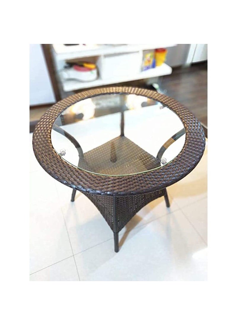 BHAIRAV STORE BHAIRAV STORE D12 Seating Table Chair Set for Outdoor Balcony Garden Coffee Table Set Furniture with 1 Table 4 Chair  - Image 5