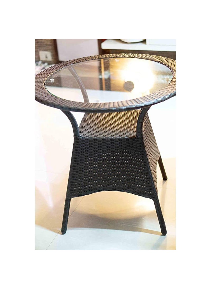 BHAIRAV STORE BHAIRAV STORE D12 Seating Table Chair Set for Outdoor Balcony Garden Coffee Table Set Furniture with 1 Table 4 Chair  - Image 3