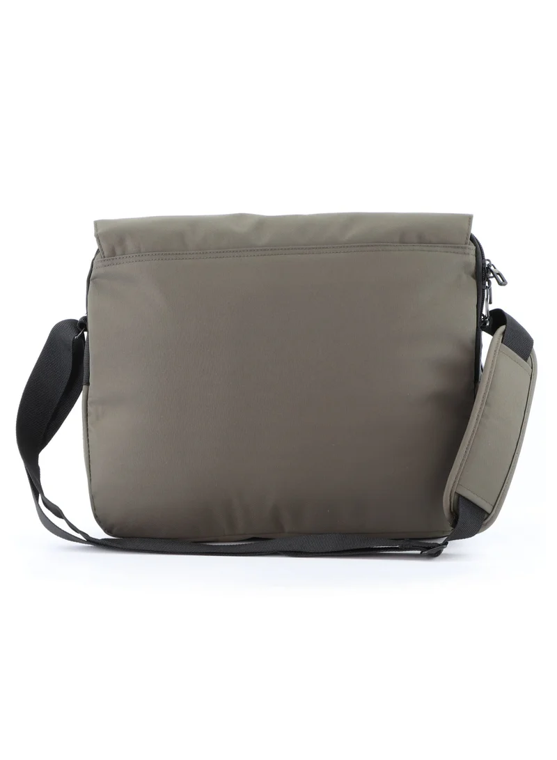 NATIONAL GEOGRAPHIC National Geographic Pro Messenger Bag Khaki,  Stylish for Men and Women Compact and Versatile, Portable Organizer for Travel, Business, University
