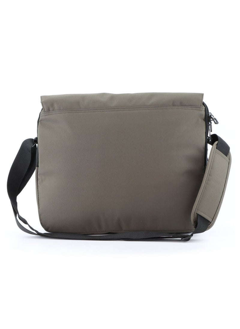 NATIONAL GEOGRAPHIC National Geographic Pro Messenger Bag Khaki,  Stylish for Men and Women Compact and Versatile, Portable Organizer for Travel, Business, University  - Image 4