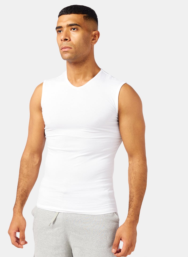 DICE Essential V Neck Lycra Undershirt - Image 1