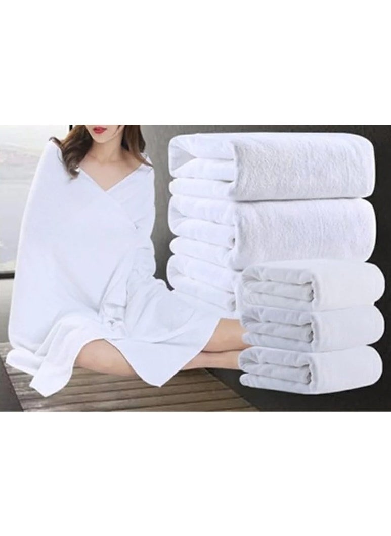 QBED Hotel Bath Towels 100% Egyptian Cotton (70 * 50cm) 1 Piece  - Image 5