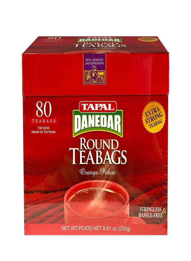 Tapal Danedar - Strong Black Tea (Orange Pekoe), 80 Tea Bags - Image 1