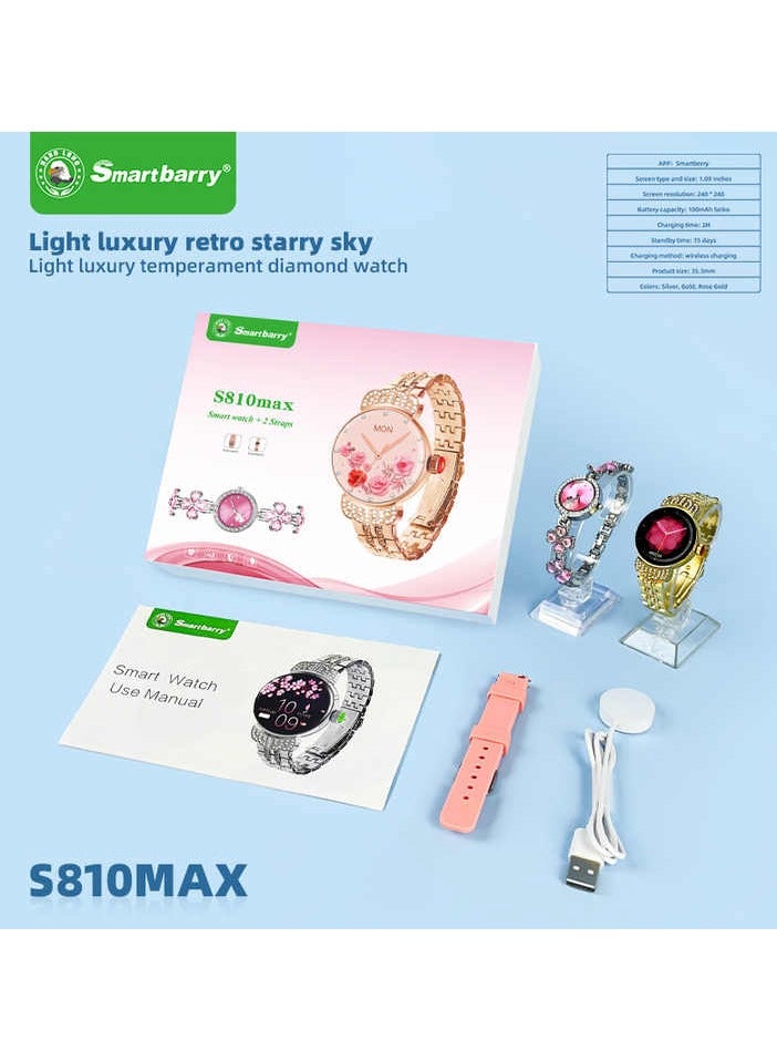 Smartberry SmartBarry S810max Smartwatch – Stylish Design with Advanced Features - Image 2