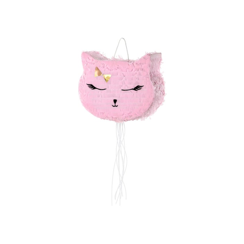 PartyDeco بارتي ديكو PIN11 - بيناتا - شكل رأس قطة - Image 2