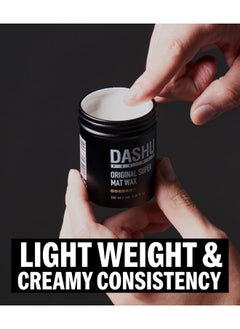 Dashu DASHU Premium Original Super Mat Wax 3.5oz - Strong Hold Without Shine, Easy to Wash, Styling Wax  - Image 3