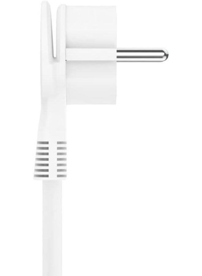 هاما شريط طاقة هاما، 5 منافذ، USB-C/A بقدرة 18 واط، يدعم الشحن السريع PD/QC™، مزود بمفتاح، قابس مسطح، طوله 1.4 متر - Image 2