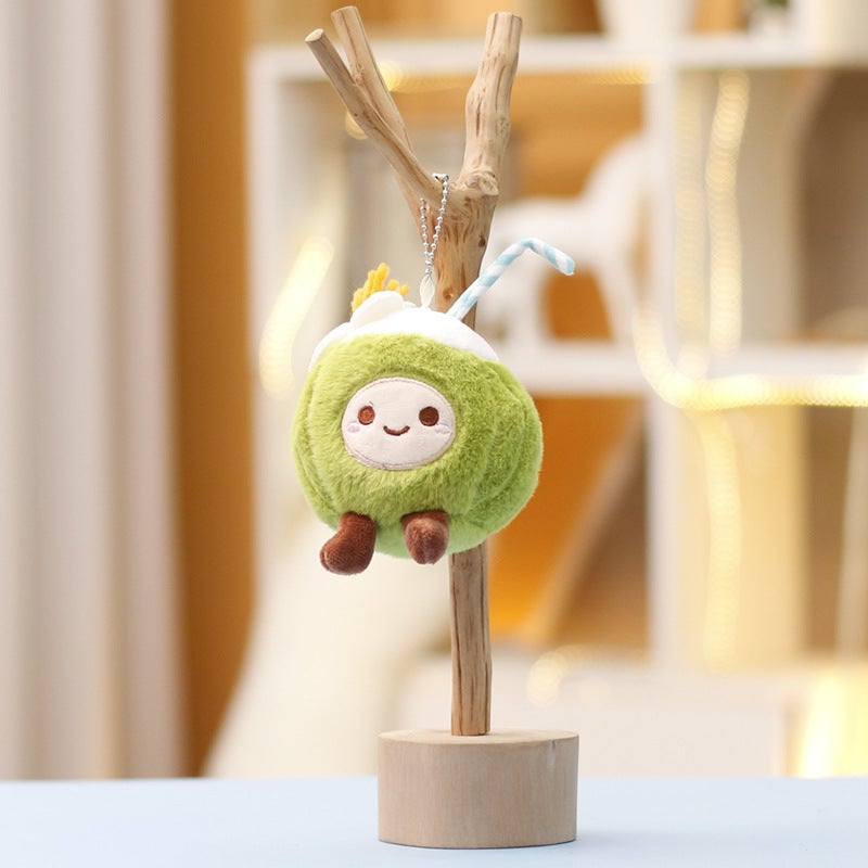 New Plush Coconut Doll Toy Keychain Pendant Wholesale - Image 3