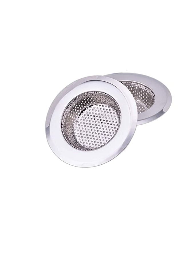 2 set stainless steel strainer kitchen drains and bath tub water stopper - Image 3