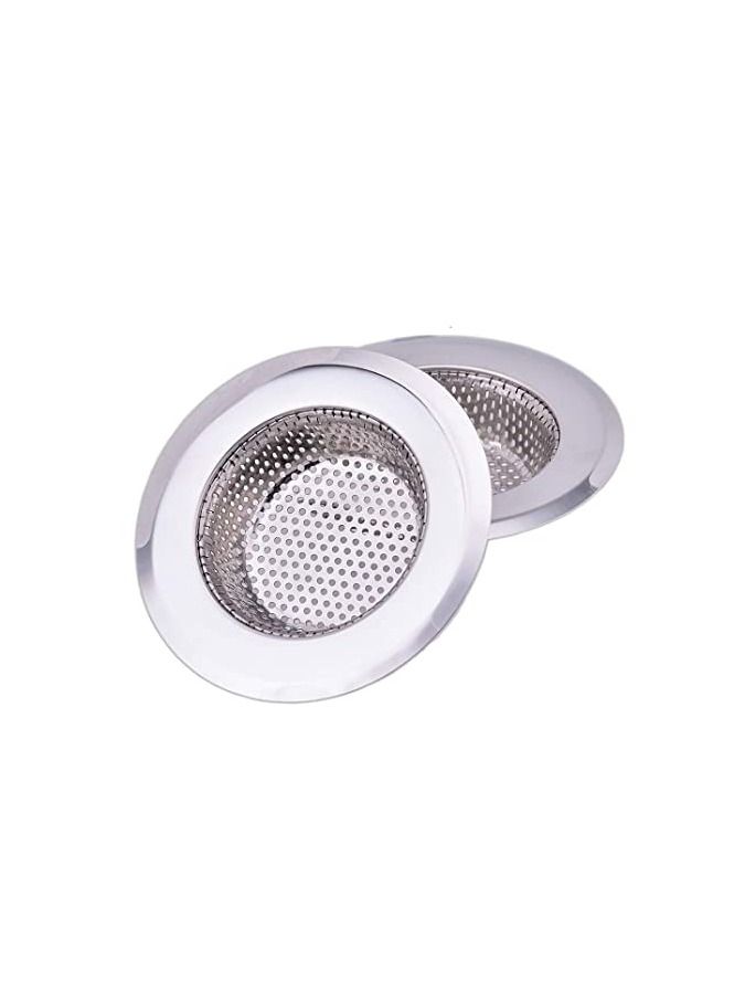 2 set stainless steel strainer kitchen drains and bath tub water stopper - Image 1