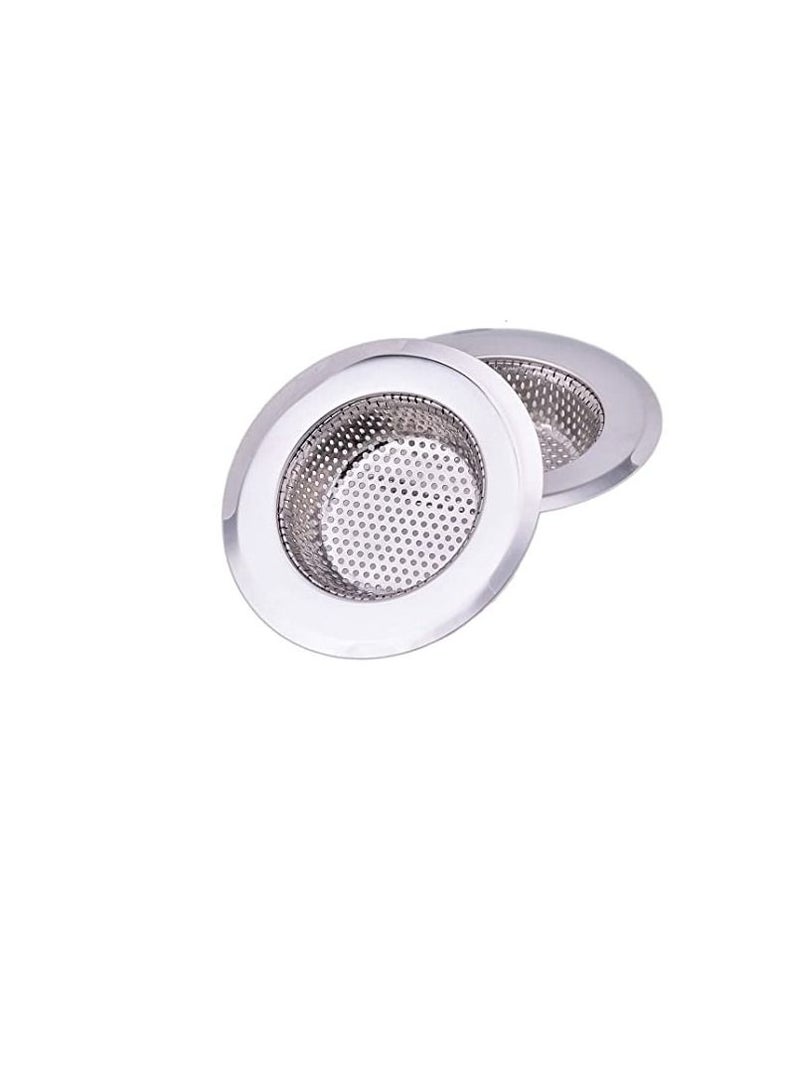 2 set stainless steel strainer kitchen drains and bath tub water stopper - Image 2