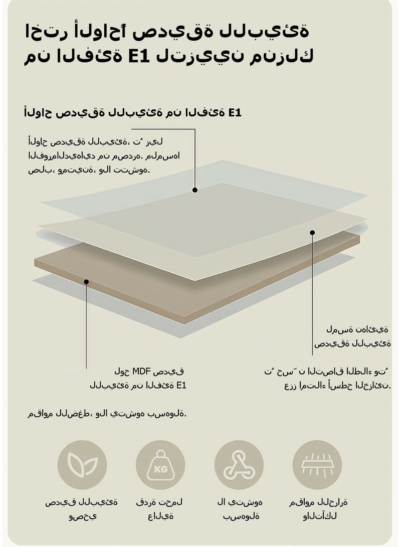 ويمارت خزانة أحذية فائقة النحافة بعمق 17 سم، مزودة بثلاثة أدراج قابلة للطي لتخزين الأحذية، رف أحذية خشبي أنيق للمدخل والممر، تصميم قائم بذاته موفر للمساحة، أبعاد 80 × 17 × 118 سم - أبيض/بلوط - Image 4