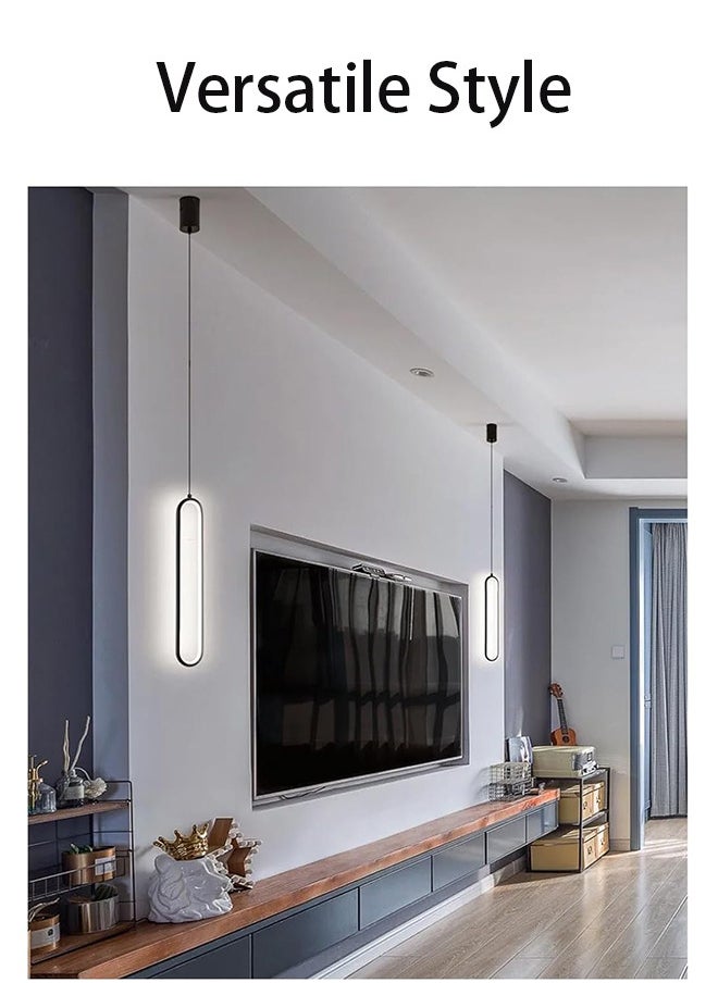 RATSAW Modern and Simple LED Pendent Lamp Creative Pendent Light for Corridors Study Rooms Bedrooms Bedsides  - Image 4