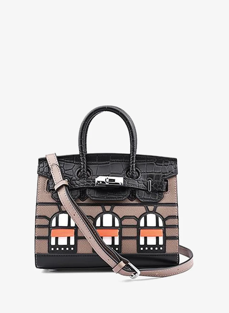 IconStyle Women’s Structured Satchel Handbag