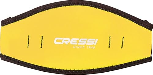 Cressi Neoprene Mask Strap Cover, Yellow - Image 4