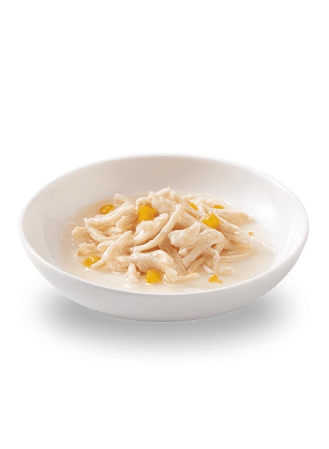 شيسر طعام معلب متعدد من الدجاج بالأرز للقطط من شيسر - 50 جم - 6 عبوات - Image 2