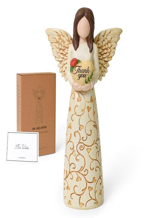 Eremaoy Thank You Gifts for Women, Hand-Painted Thank You Angel Figurines - Image 1