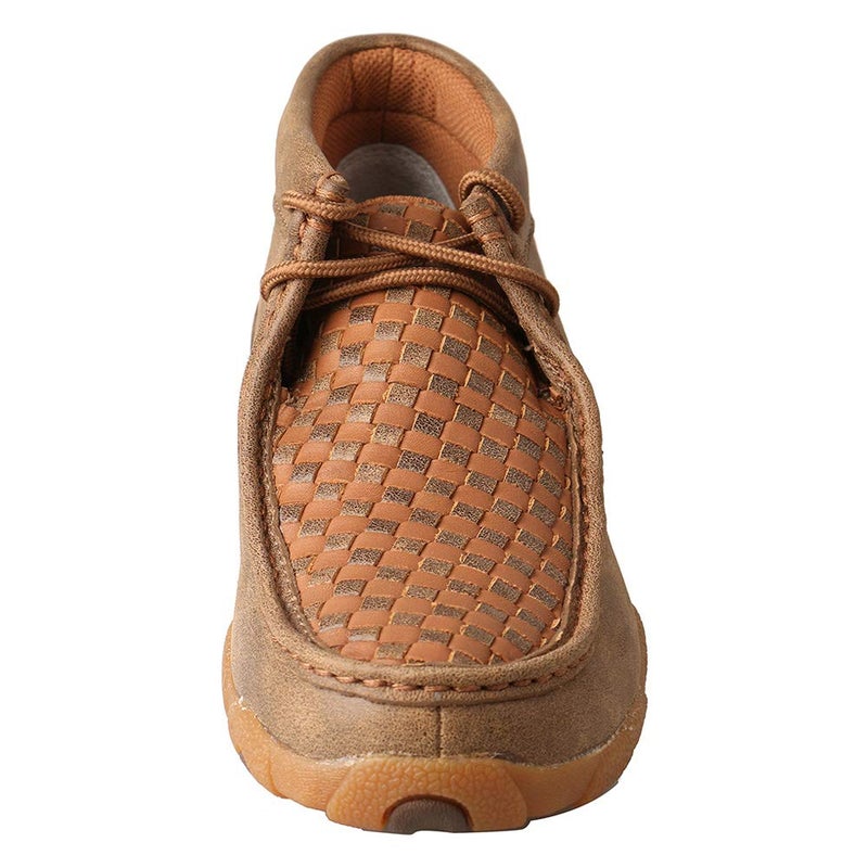 Twisted X Women's Chukka Driving Moc, Moc Toe, Bomber & Checkered Vamp, 11 M - Image 2