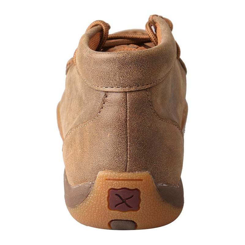 Twisted X Women's Chukka Driving Moc, Moc Toe, Bomber & Checkered Vamp, 11 M - Image 3