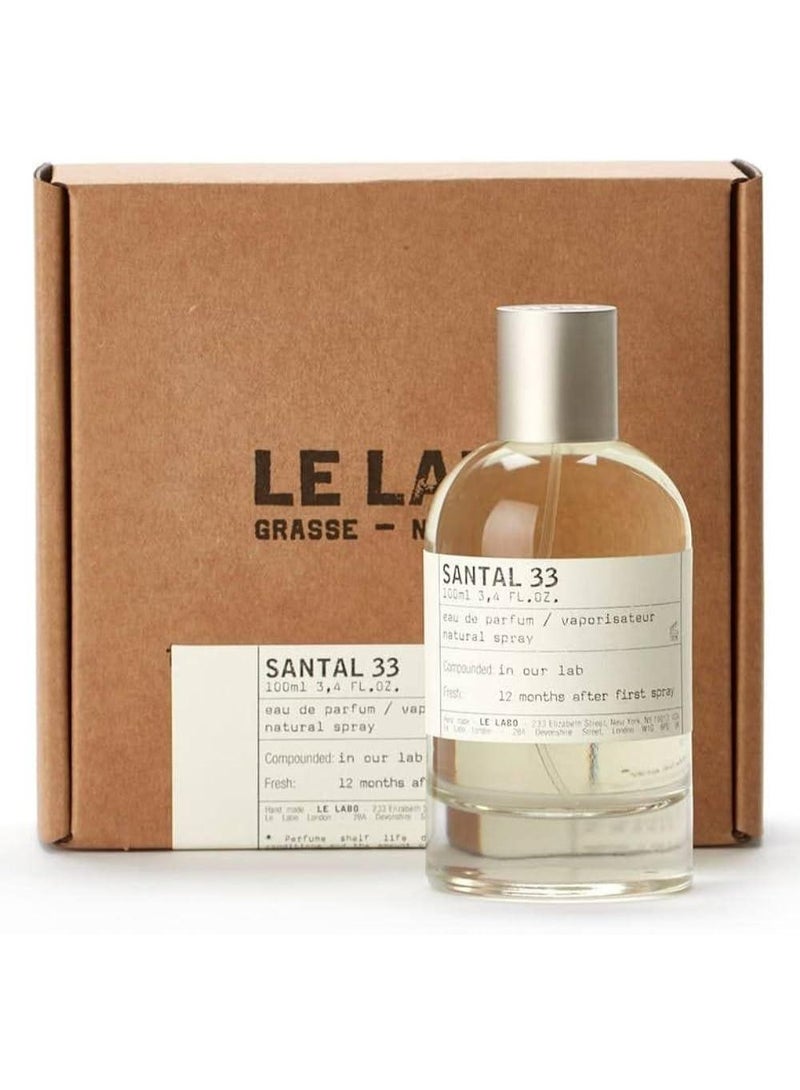 Le Labo SANTAL 33 Eau de Parfum 100ml