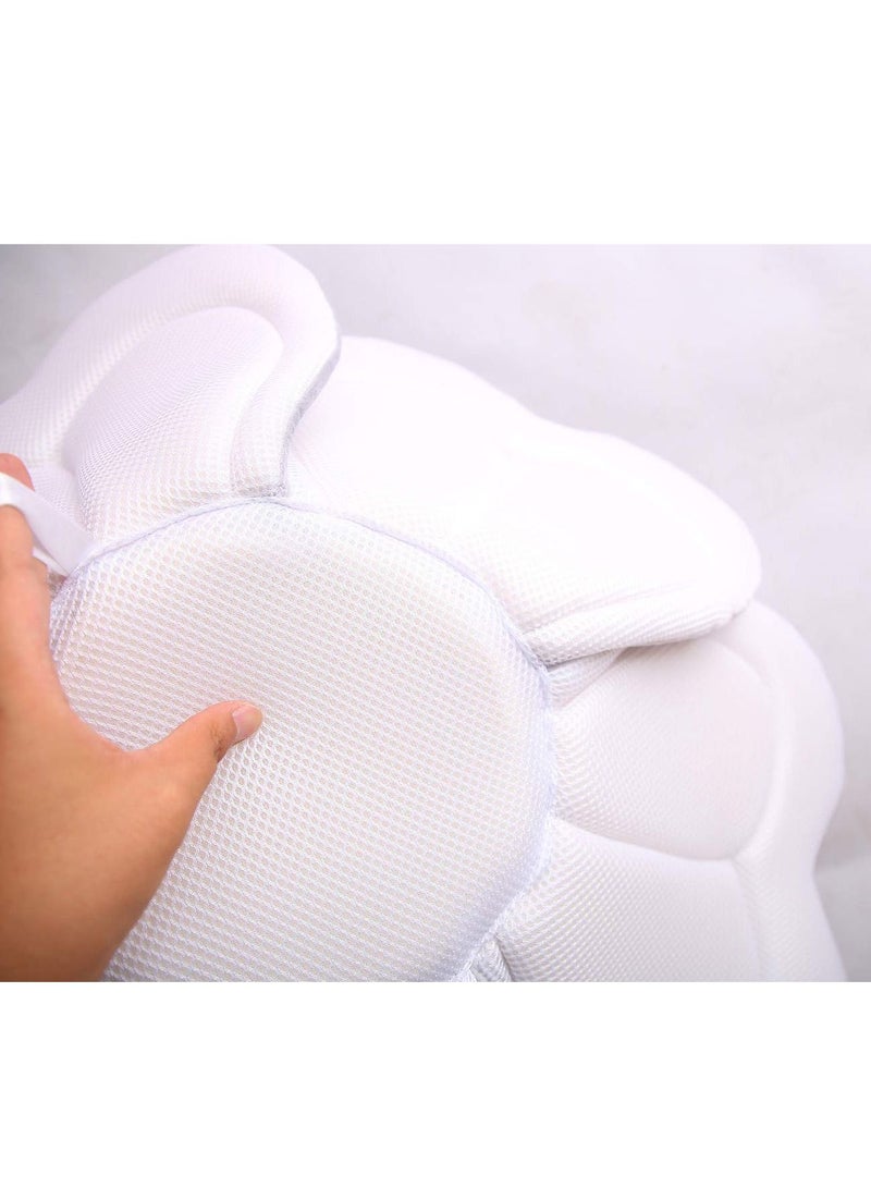 واي آند دي مقعد استحمام مريح للأطفال على شكل زهرة لوتس متفتحة - Image 3