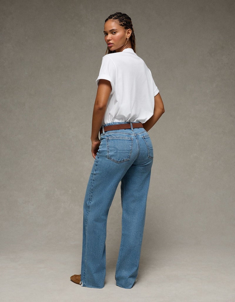 American Eagle AE Strigid Curvy High-Waisted Stovepipe Jean - Image 2
