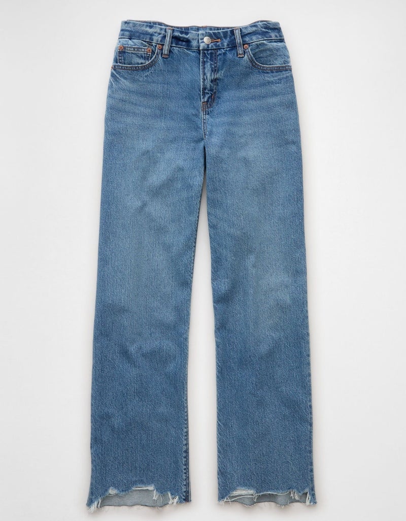 American Eagle AE Strigid Curvy High-Waisted Stovepipe Jean - Image 4