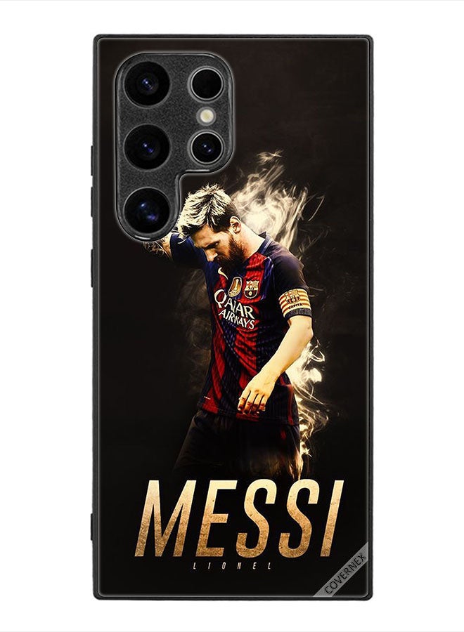Covernex Protective Case Cover For Samsung Galaxy S24 Ultra Lionel Messi Vintage - Image 1