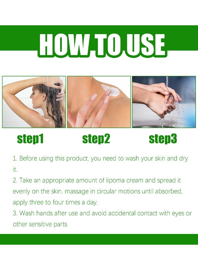 OUHOE Lipoma Cream For Unblock Various Fat Clumps In The Body - Image 3