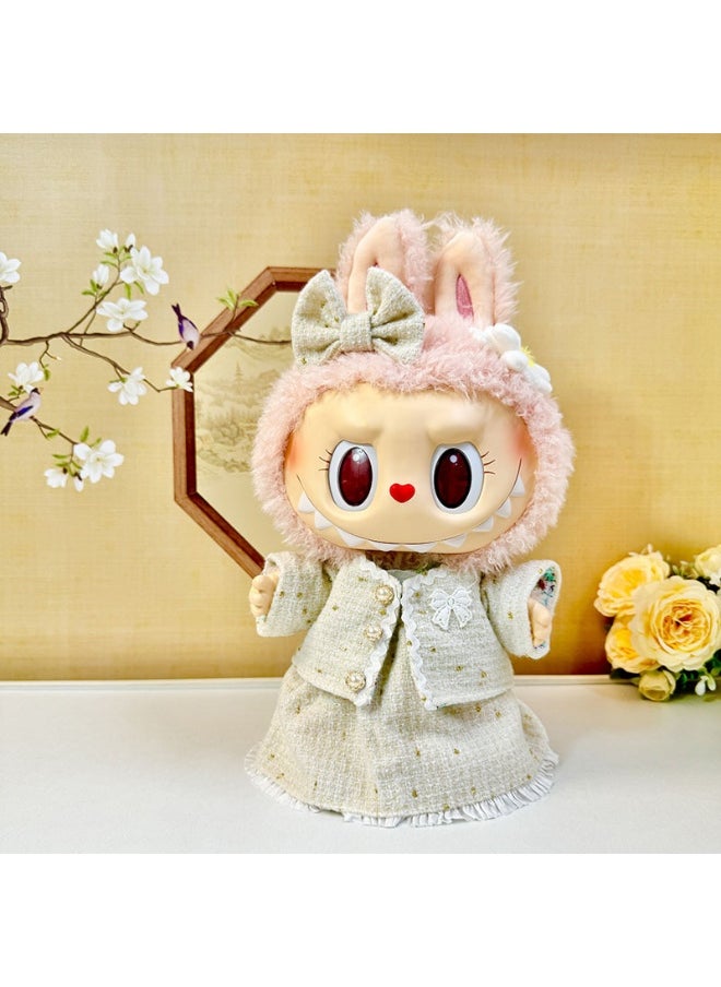 LABUBU 38cm Plush Doll Clothes for Labubu 