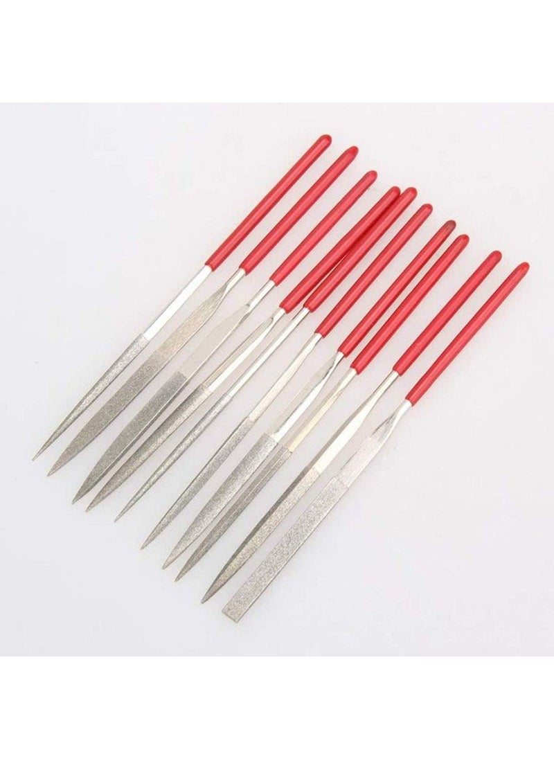 DIY Crafts Diy Crafts CTDIYHI57172 10 Handy Ceramic Glass Gem Stone Diamond Needle File Craft Tools Diy Works Files Do It Your Self Tools Pack of 10 3 Multicolor  - Image 3