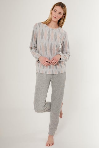 Diamond Patterned Winter Women's Pajama Set - pzsku/ZABFCD6536AC120F8D6F2Z/45/_/1730556773/389e4d31-2f2d-49c1-ad91-8059af6afb19