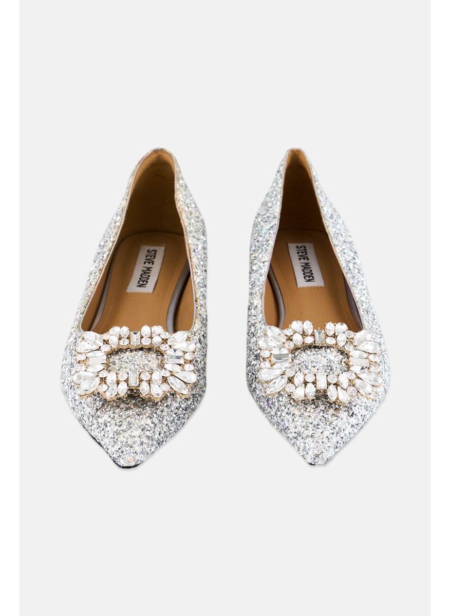 STEVE MADDEN - Women Slip On Pumps, White - Image 1