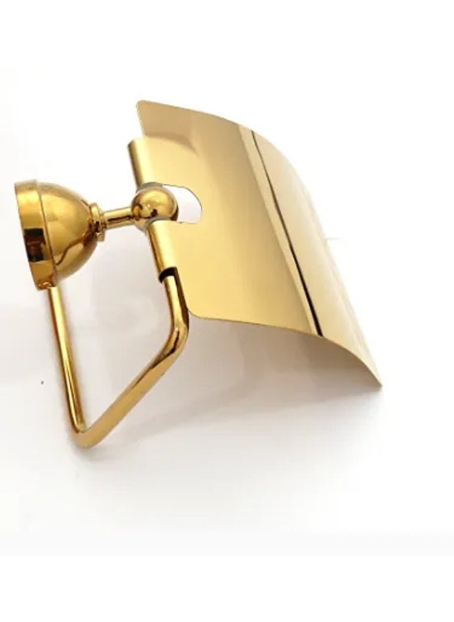 F.lli Frattini Accroy Paper Holder 11×7 cm-Gold 