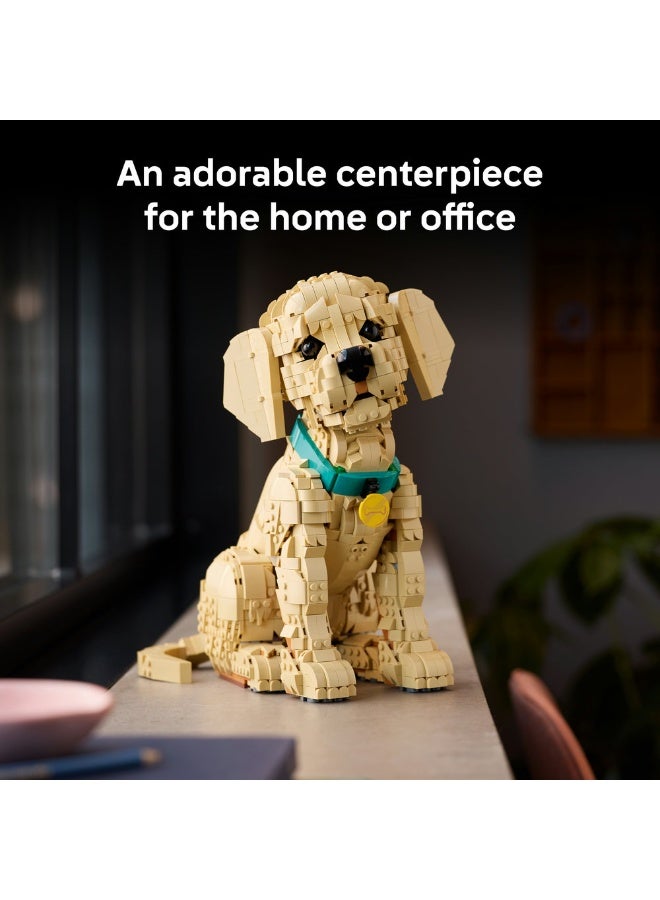 LEGO Icons Golden Retriever Puppy Animal Figure 11384 2102Pcs
